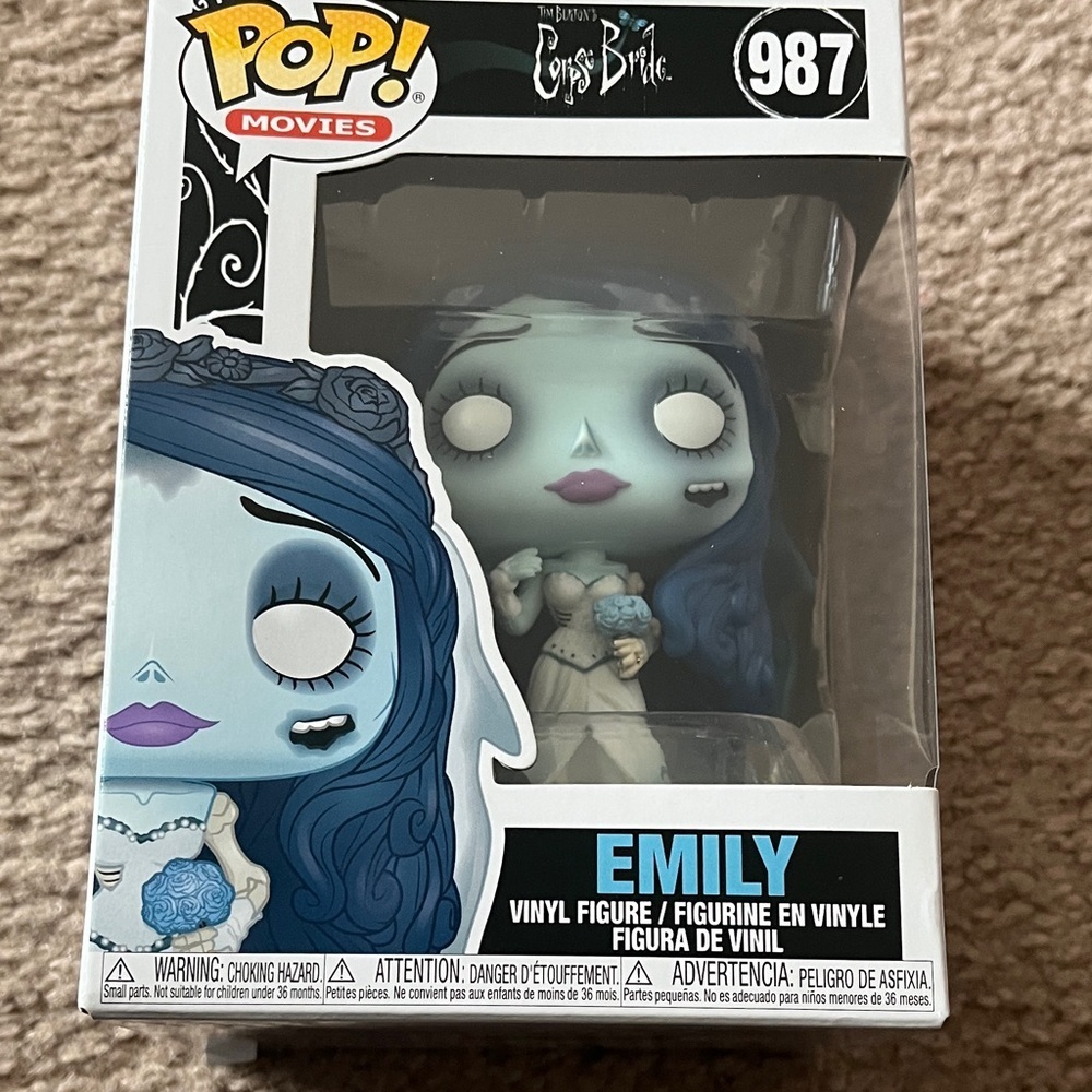 Funko Pop! Emily Figure - Blue and White